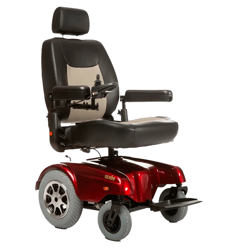 Merits Gemini Power Wheelchair P301 w/ Seat Lift