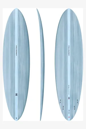 MID 6 - THUNDERBOLT RED - LIGHT BLUE - 7'0