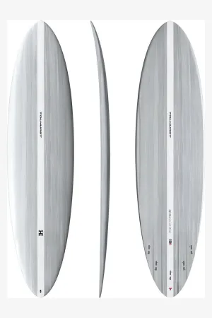 MID 6 - THUNDERBOLT RED - WHITE - 7'10"