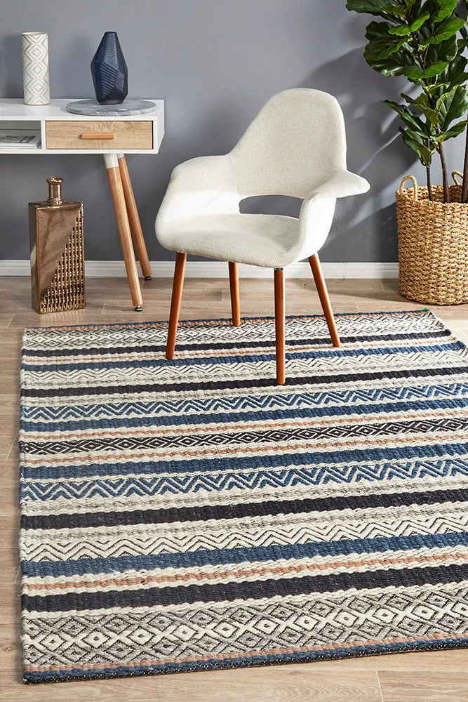 Miller Rhythm Swing Denim Rug