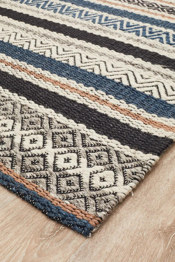 Miller Rhythm Swing Denim Rug