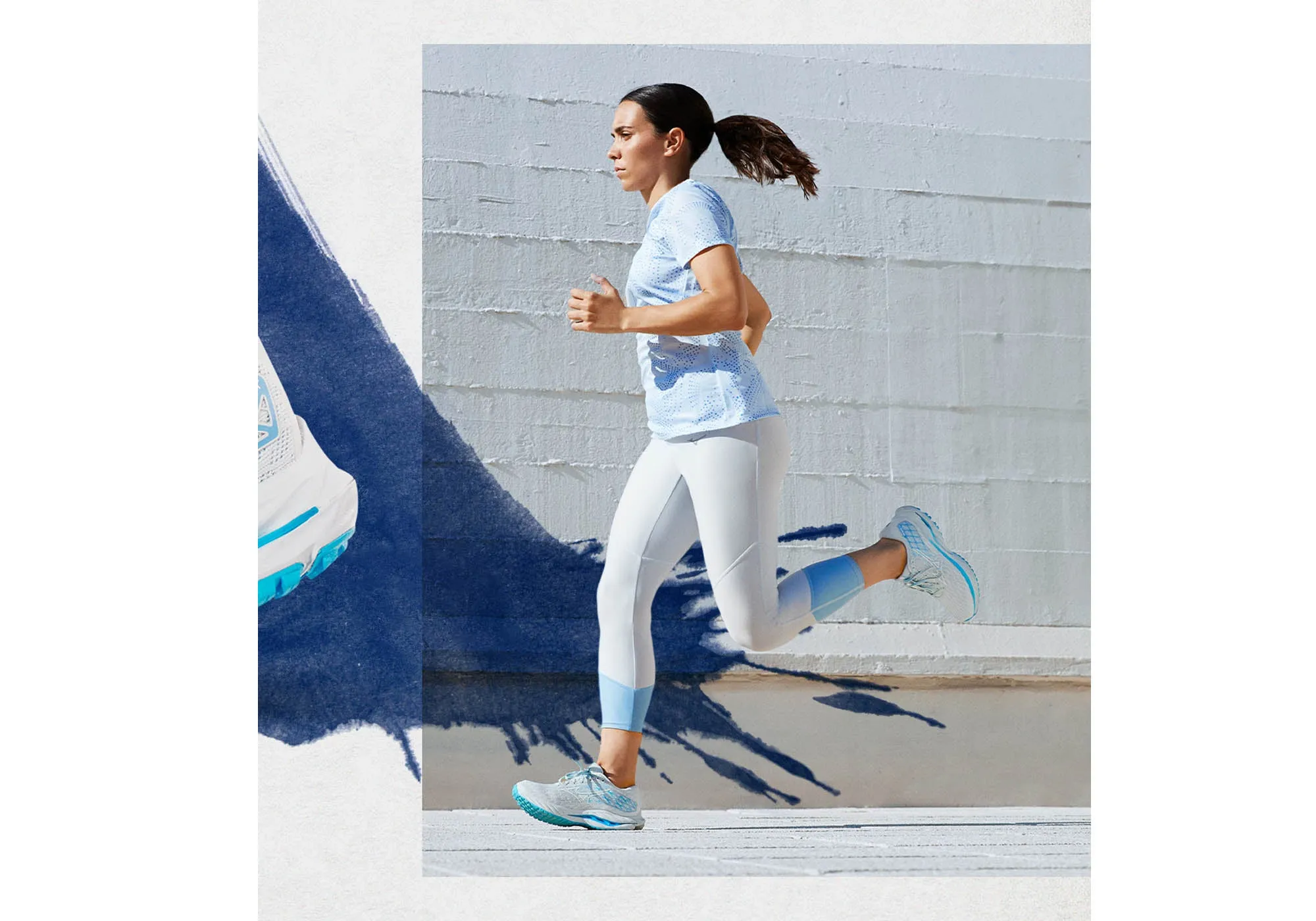 Mizuno Womens Wave Inspire 20 Comfortable Running Shoes