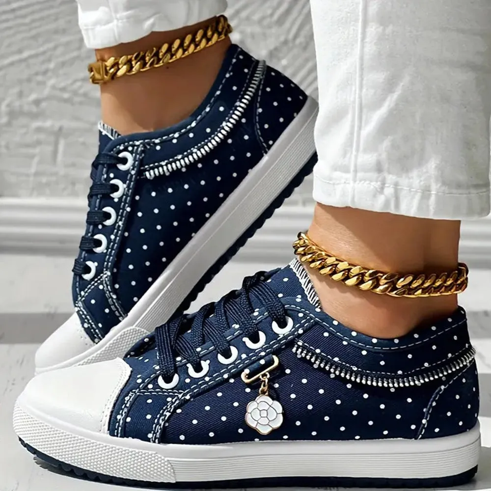 Moon™ Stylish Lace-Up Sneakers