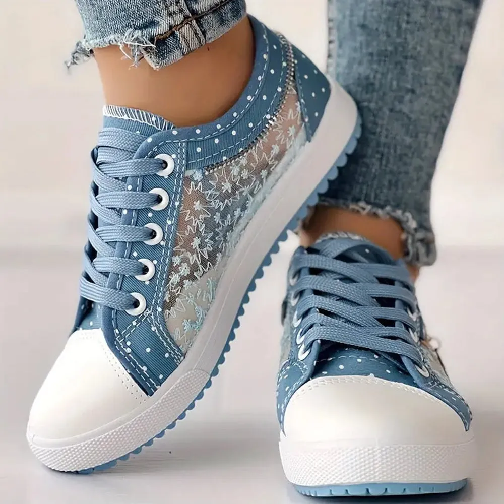 Moon™ Stylish Lace-Up Sneakers