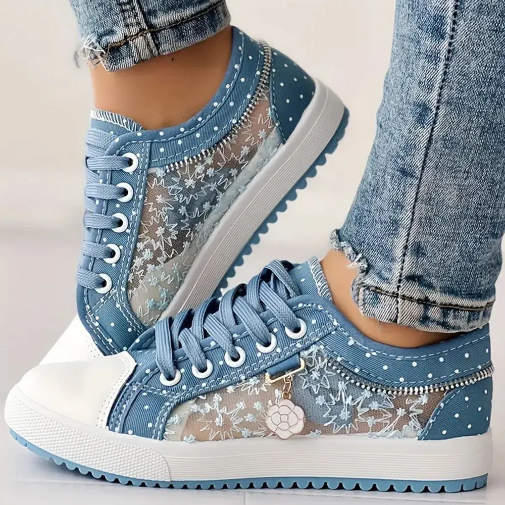 Moon™ Stylish Lace-Up Sneakers
