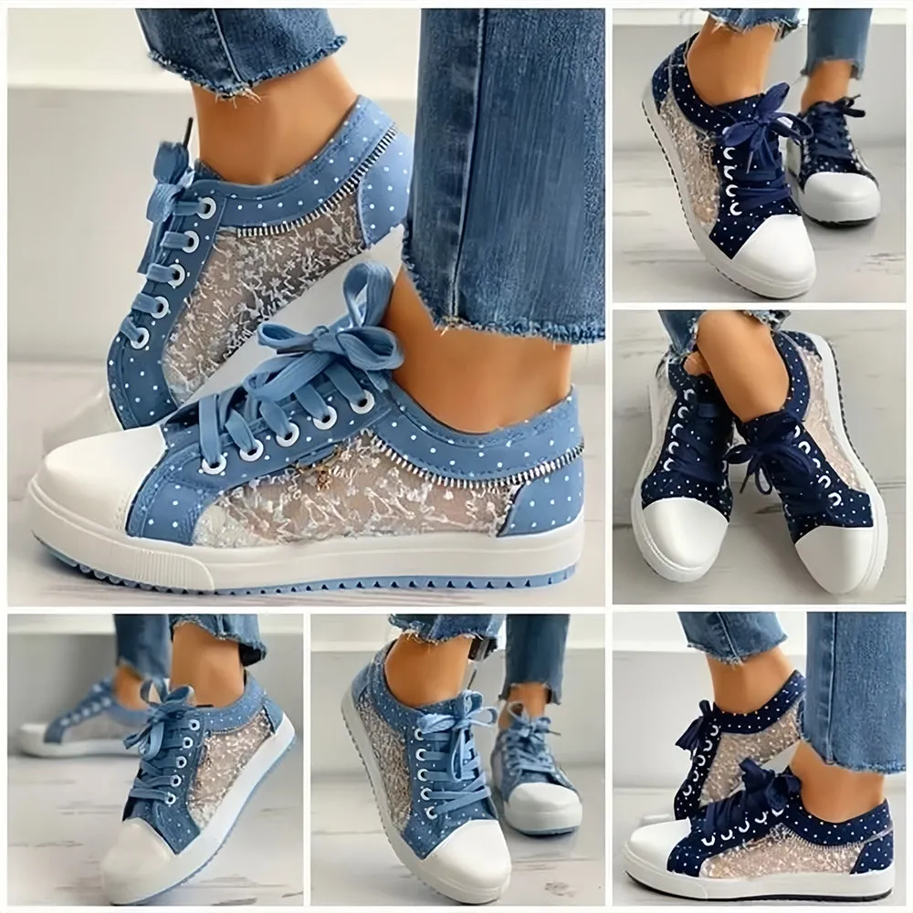 Moon™ Stylish Lace-Up Sneakers