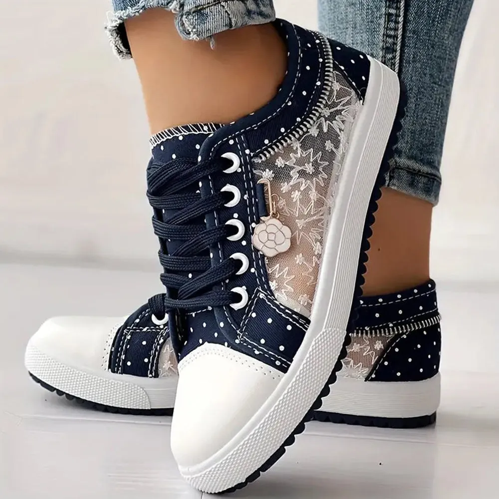 Moon™ Stylish Lace-Up Sneakers