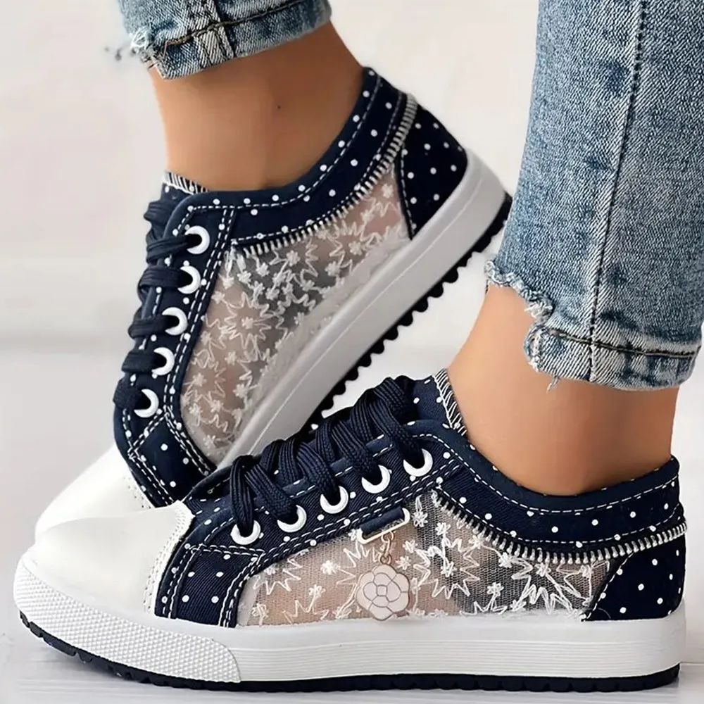 Moon™ Stylish Lace-Up Sneakers