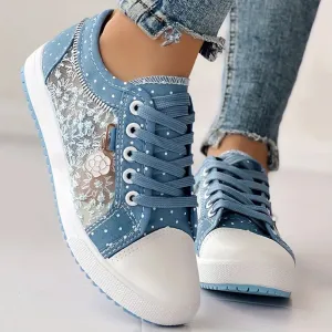 Moon™ Stylish Lace-Up Sneakers