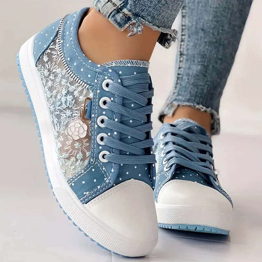 Moon™ Stylish Lace-Up Sneakers