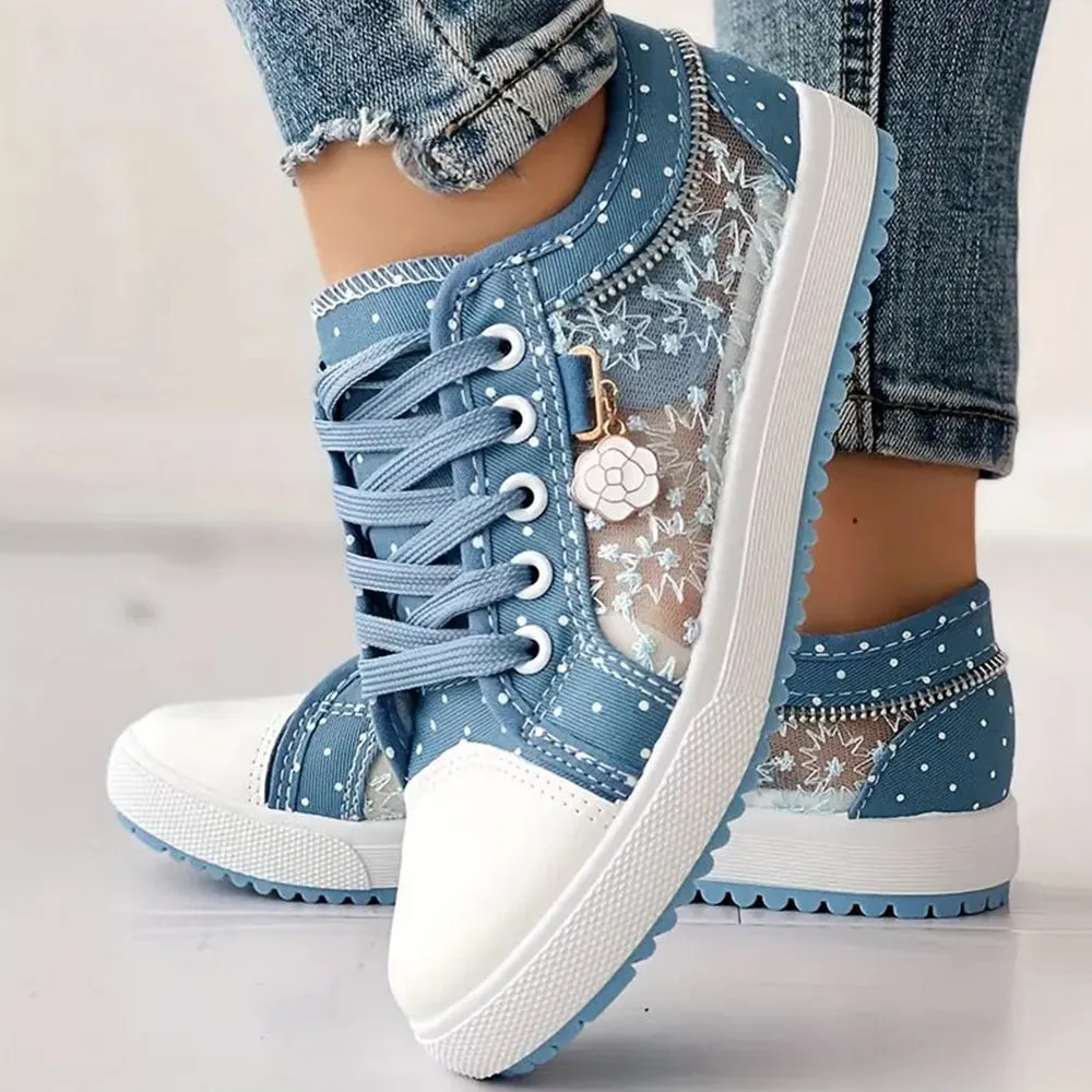 Moon™ Stylish Lace-Up Sneakers