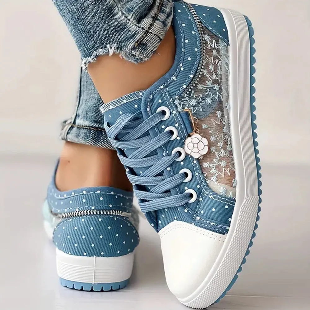 Moon™ Stylish Lace-Up Sneakers
