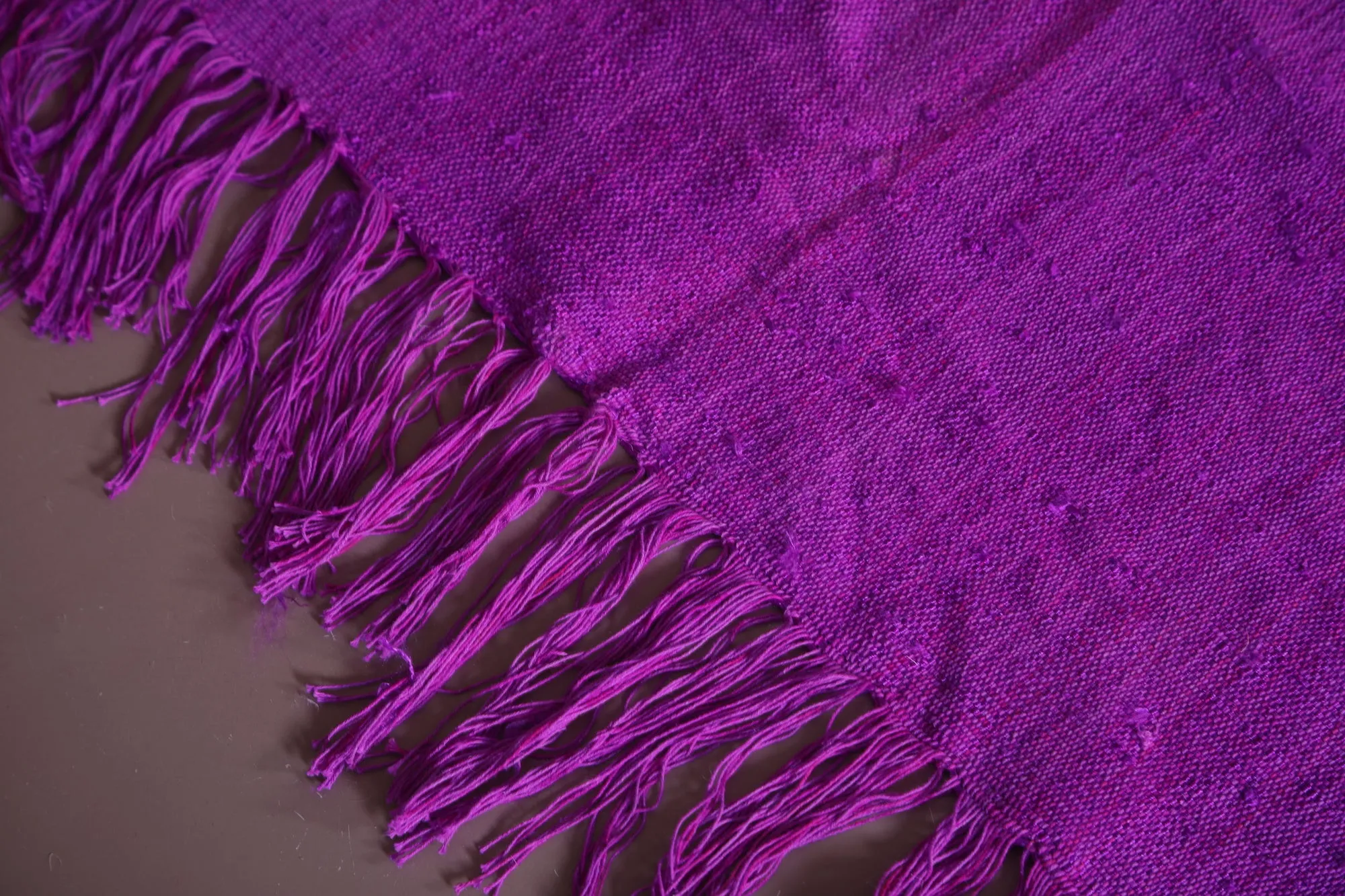 Moroccan Purple Rug - Flat Woven Berber Rug - Custom Rug