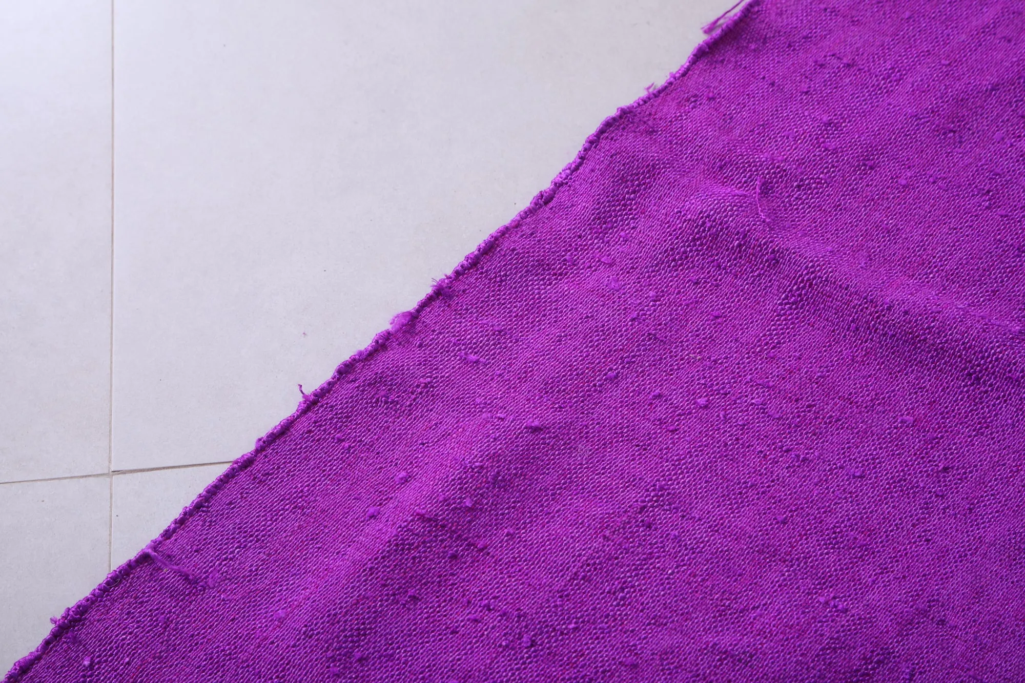 Moroccan Purple Rug - Flat Woven Berber Rug - Custom Rug