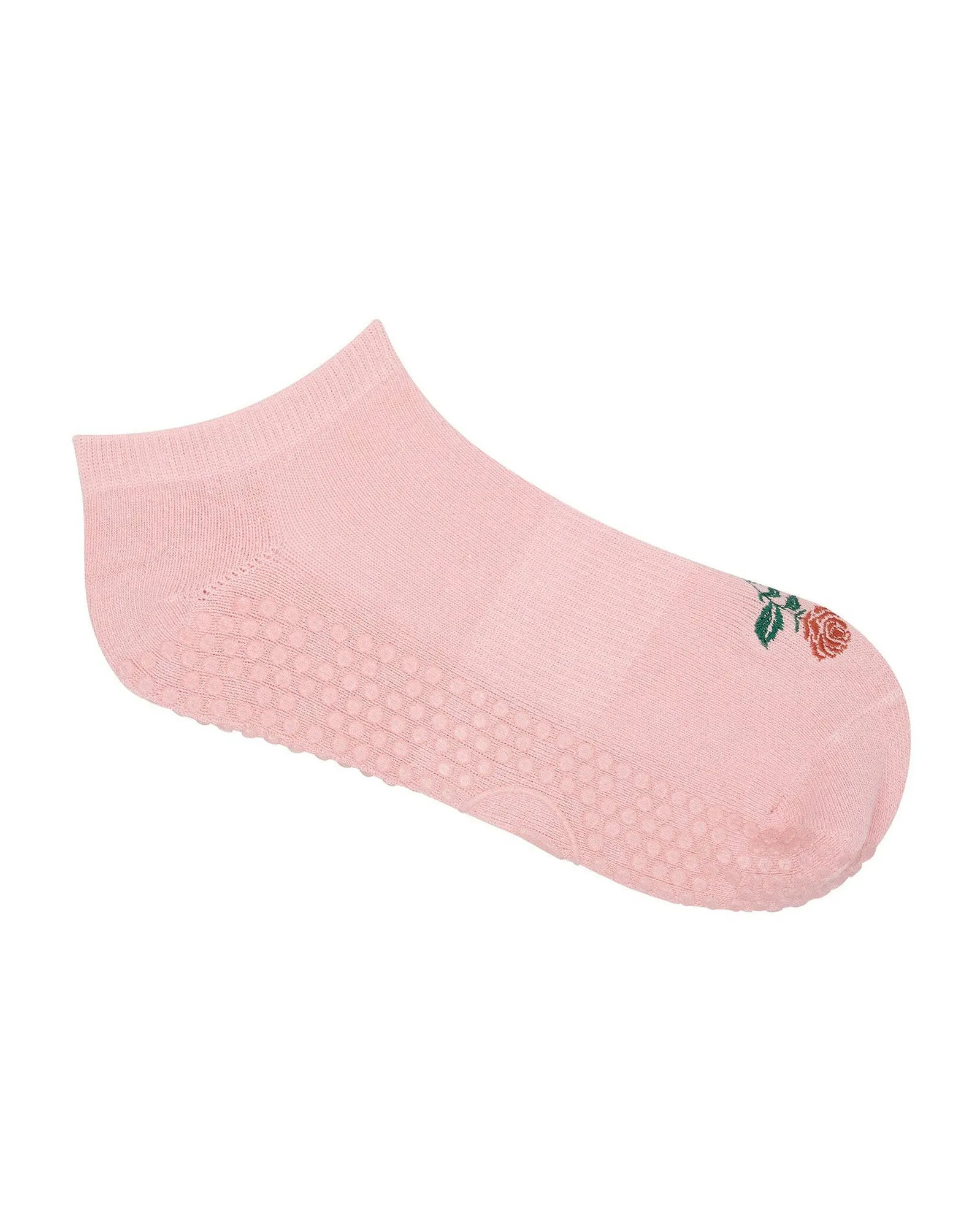 Move Active Classic Low Rise Grip Socks -  Vintage Rose