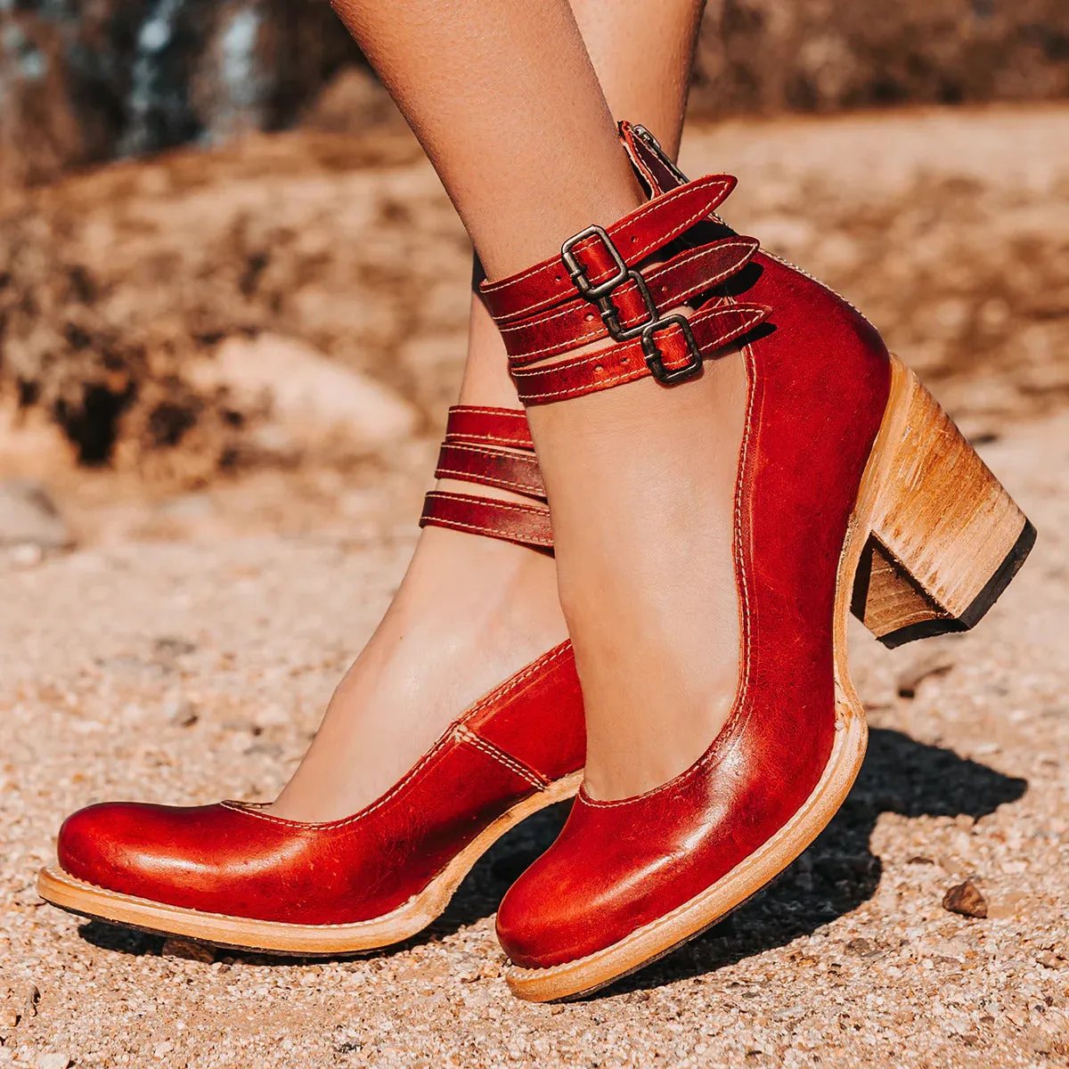 Natalia | Stylish Strap Wedge Sandals