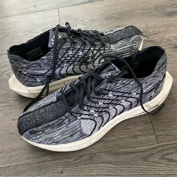 Nike ZoomX Black and White Athletic Shoes
