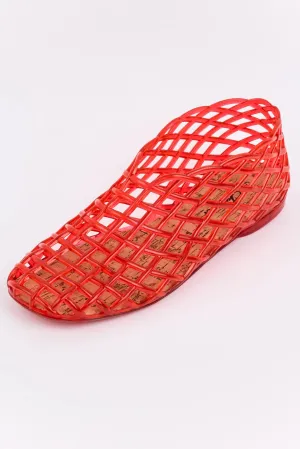 Nina Jelly Flats- Red