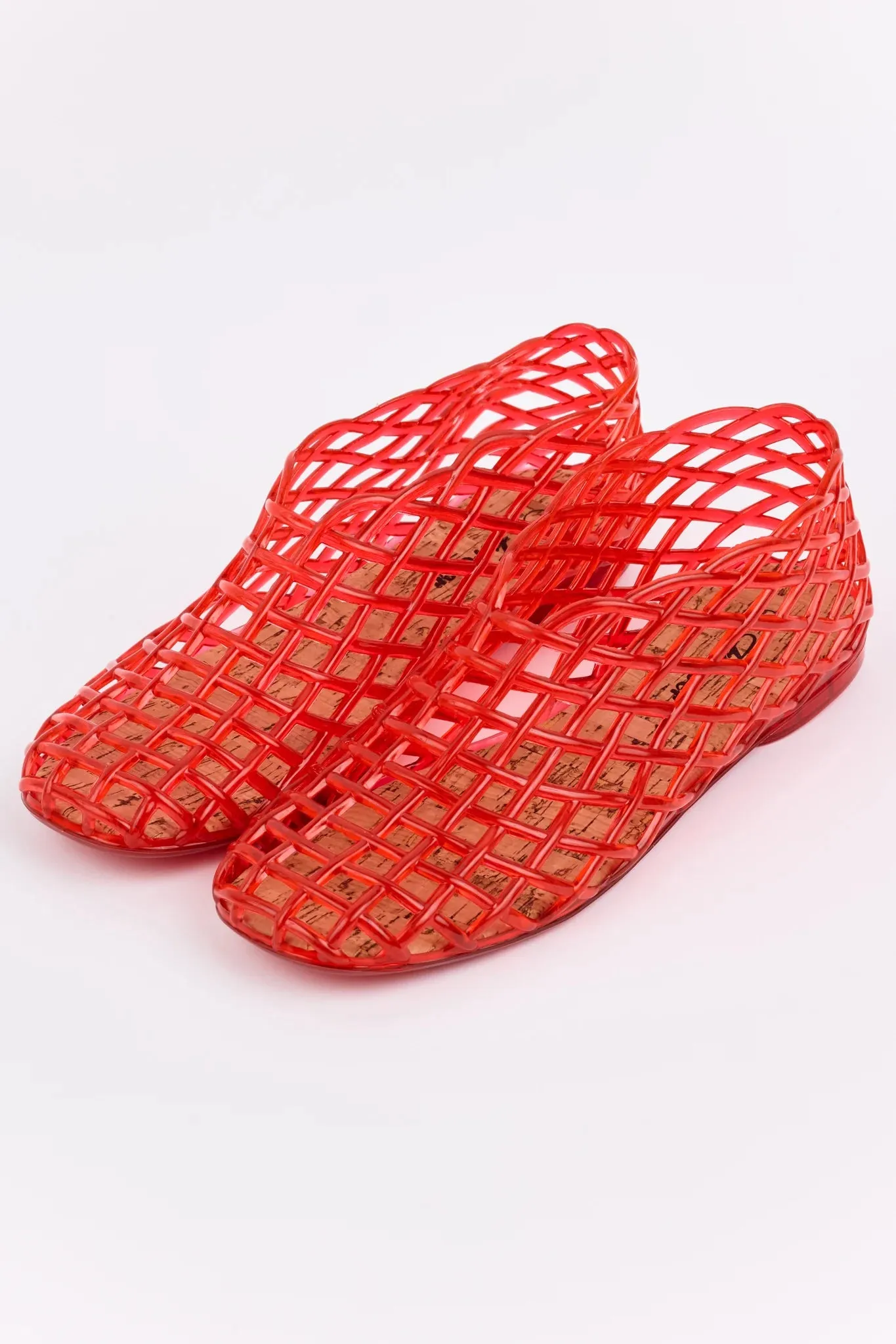 Nina Jelly Flats- Red