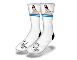 NORA KYZY "SPORTY STRIPES" Designed by Artist JOHNNY RYAN