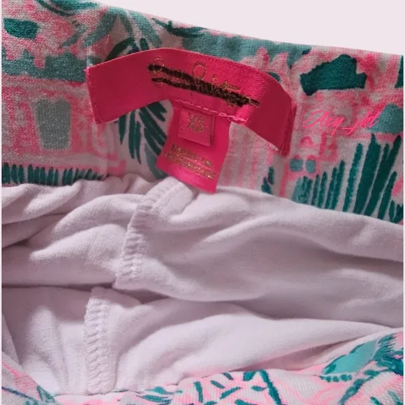NWOT Lilly Pulitzer Madison Skort Bright Agate Green Colorful Camelflage Size XS