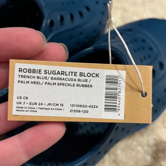 NWT Native Robbie Sugarlite Block Shoes