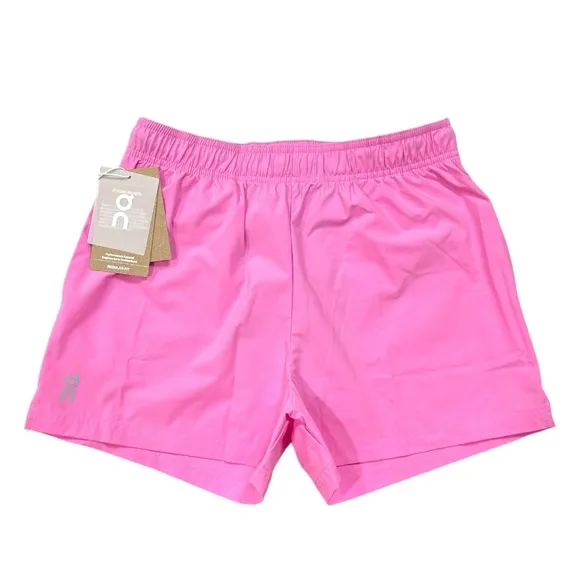 NWT On Running On Cloud 3” Core Short size XS in Raspberry Pink