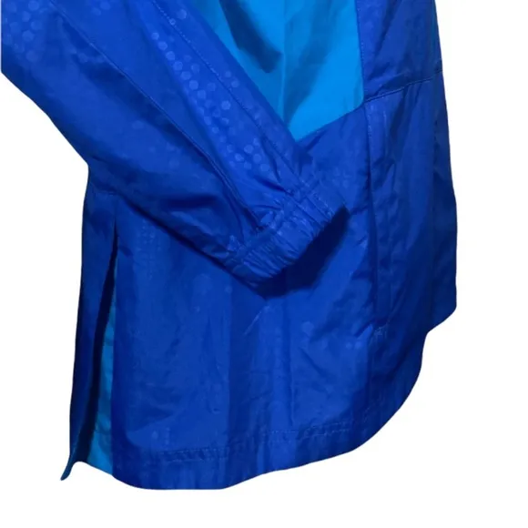 NWT Women’s Nancy Lopez Lightweight Full Zip Golf Blue Jacket Size: M