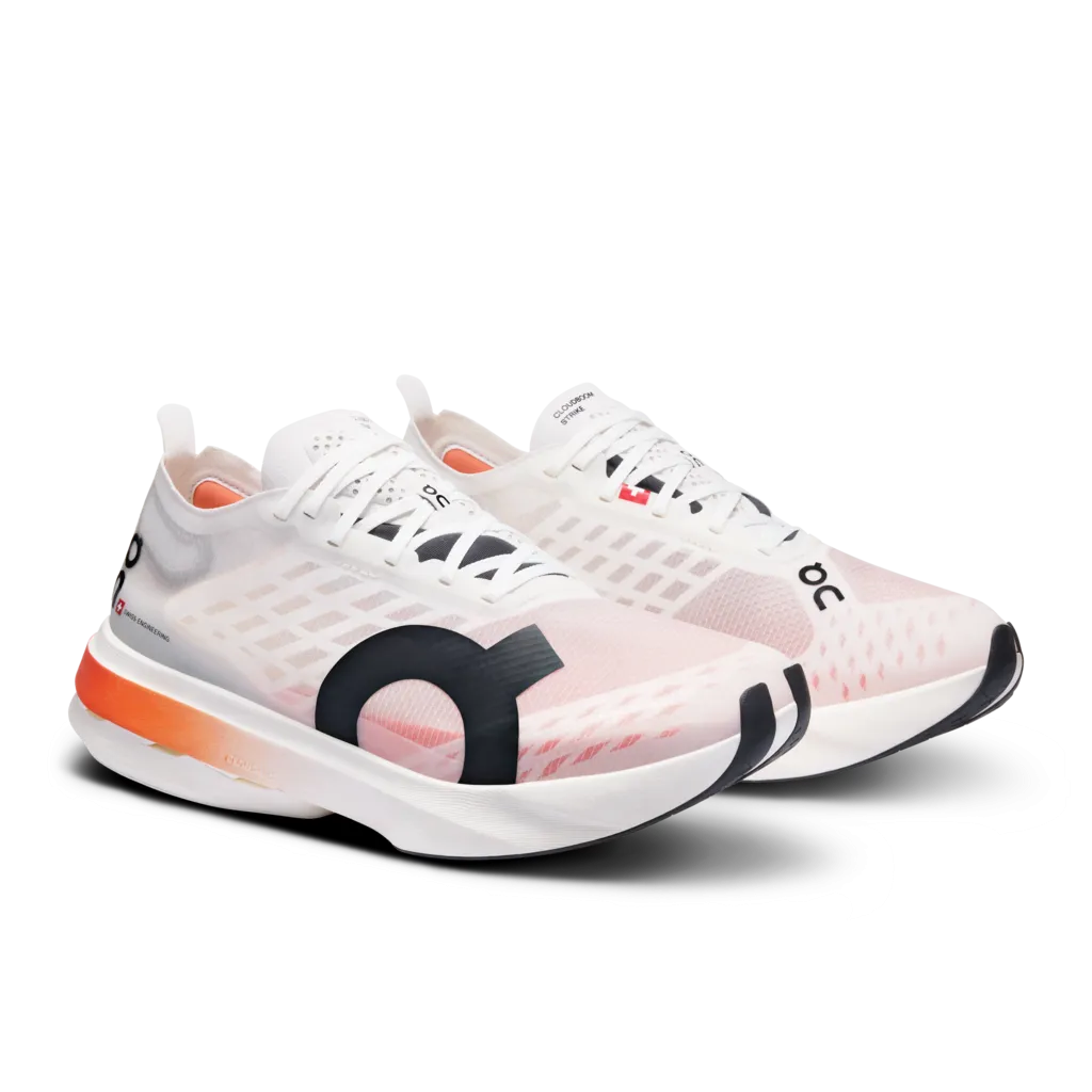 On Cloudboom Strike (Women) - White/Black