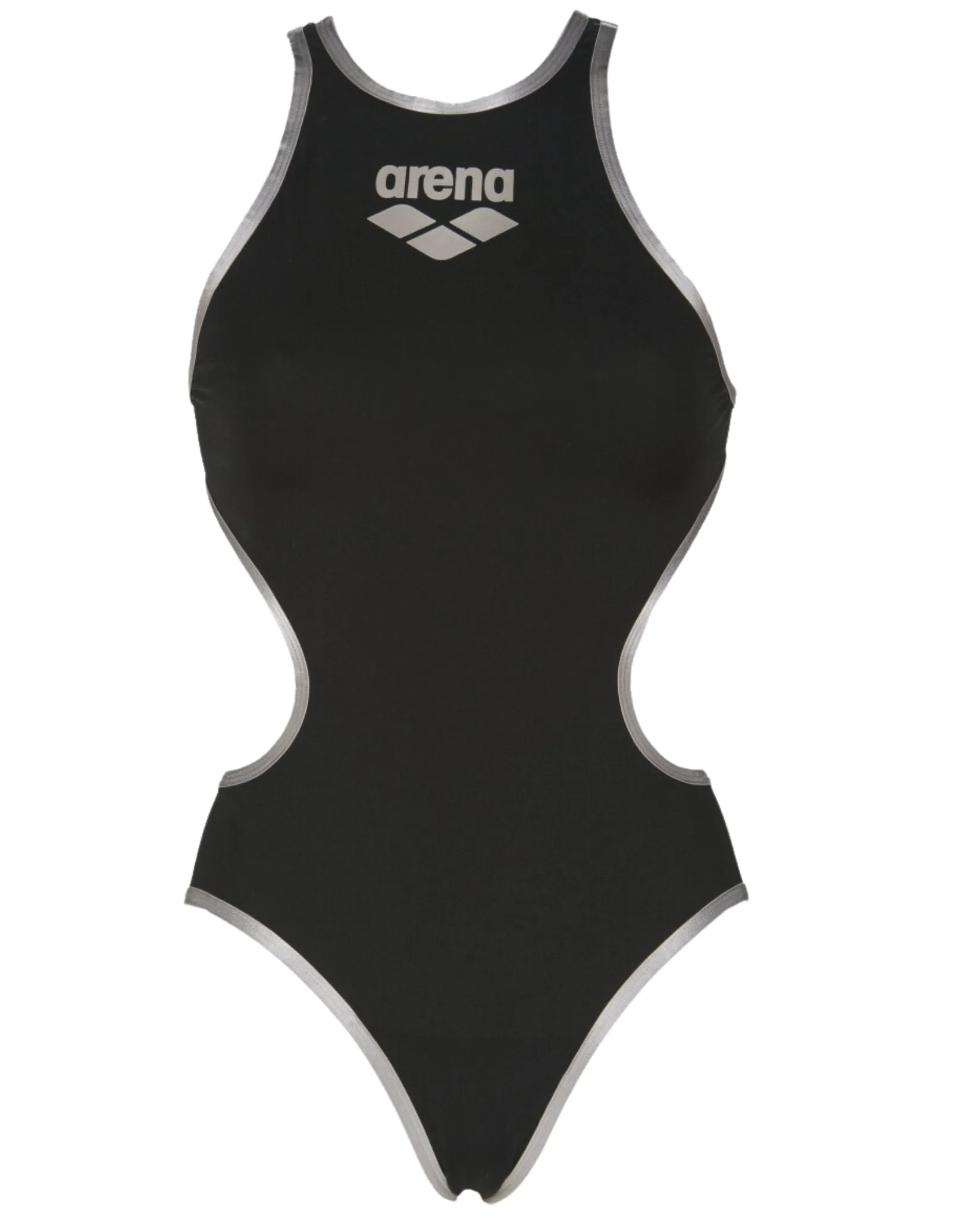 One Big Logo Swimsuit - Black/Silver
