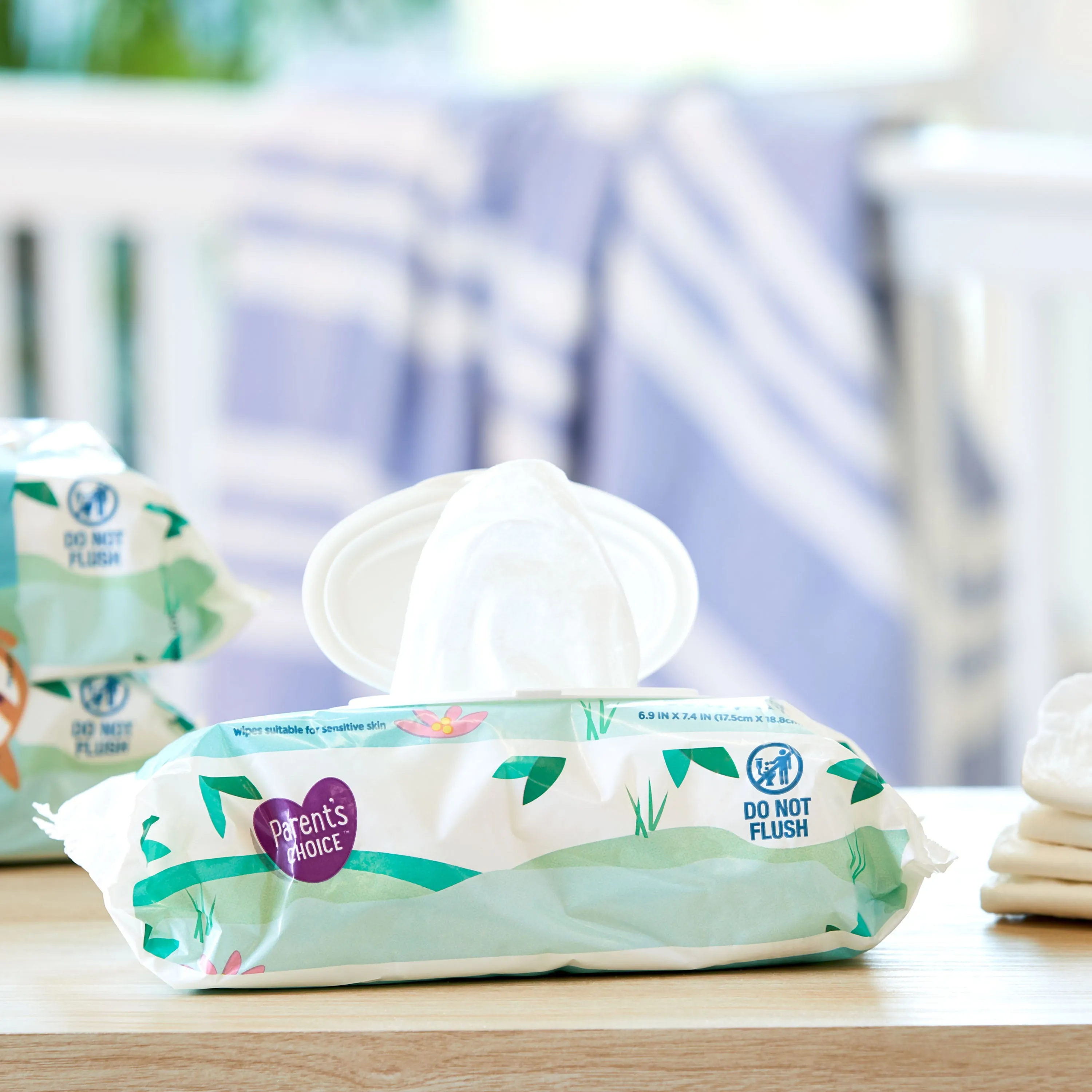 Parent's Choice Fragrance Free Baby Wipes 240 Count