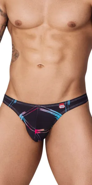 Pikante 1076 Nucleus Jockstrap Black