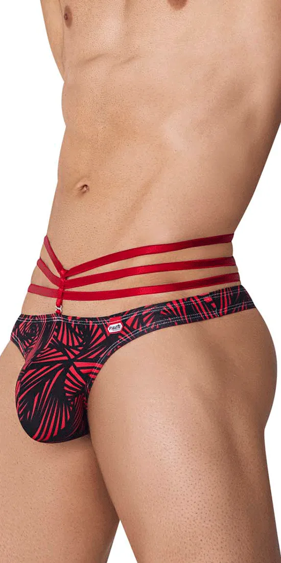 Pikante 1081 Fiery Thongs Red