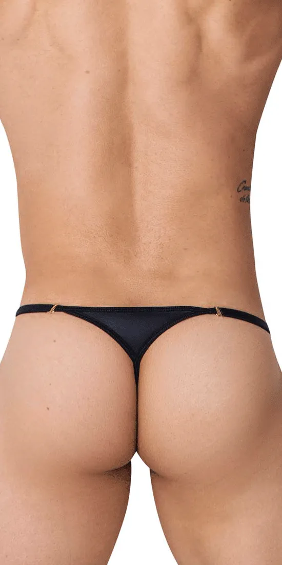 Pikante 1089 Hard Thongs Black