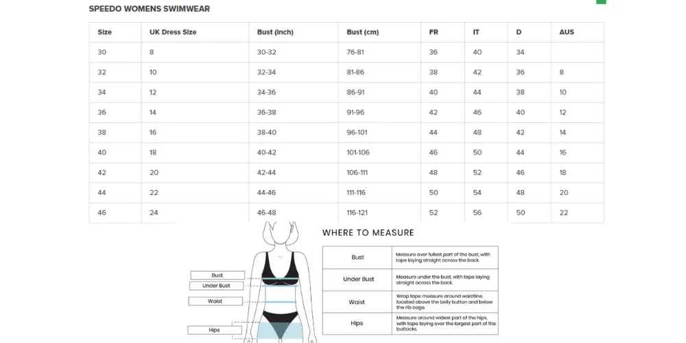 Placement 2 Piece Swimsuit - Black/Green