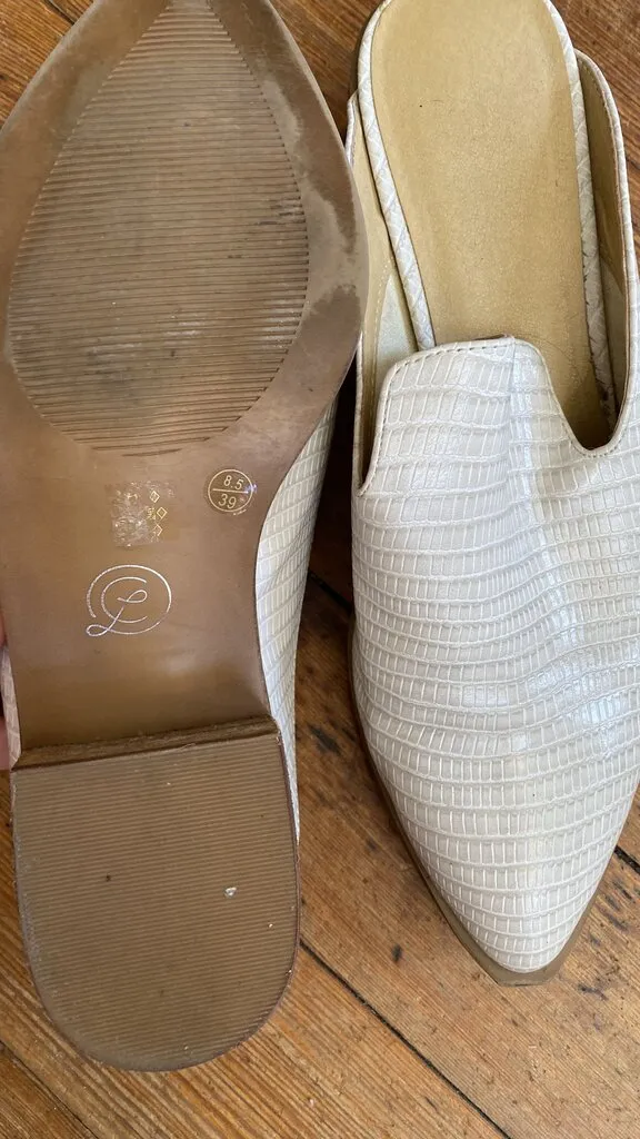 Pointed Heeled Mules