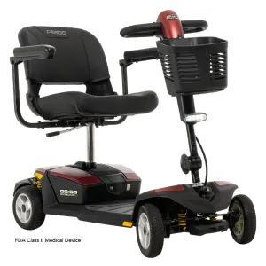 Pride Go Go Endurance Li 4-Wheel Scooter, Lithium-Ion Technology ,20"W x18"D seat