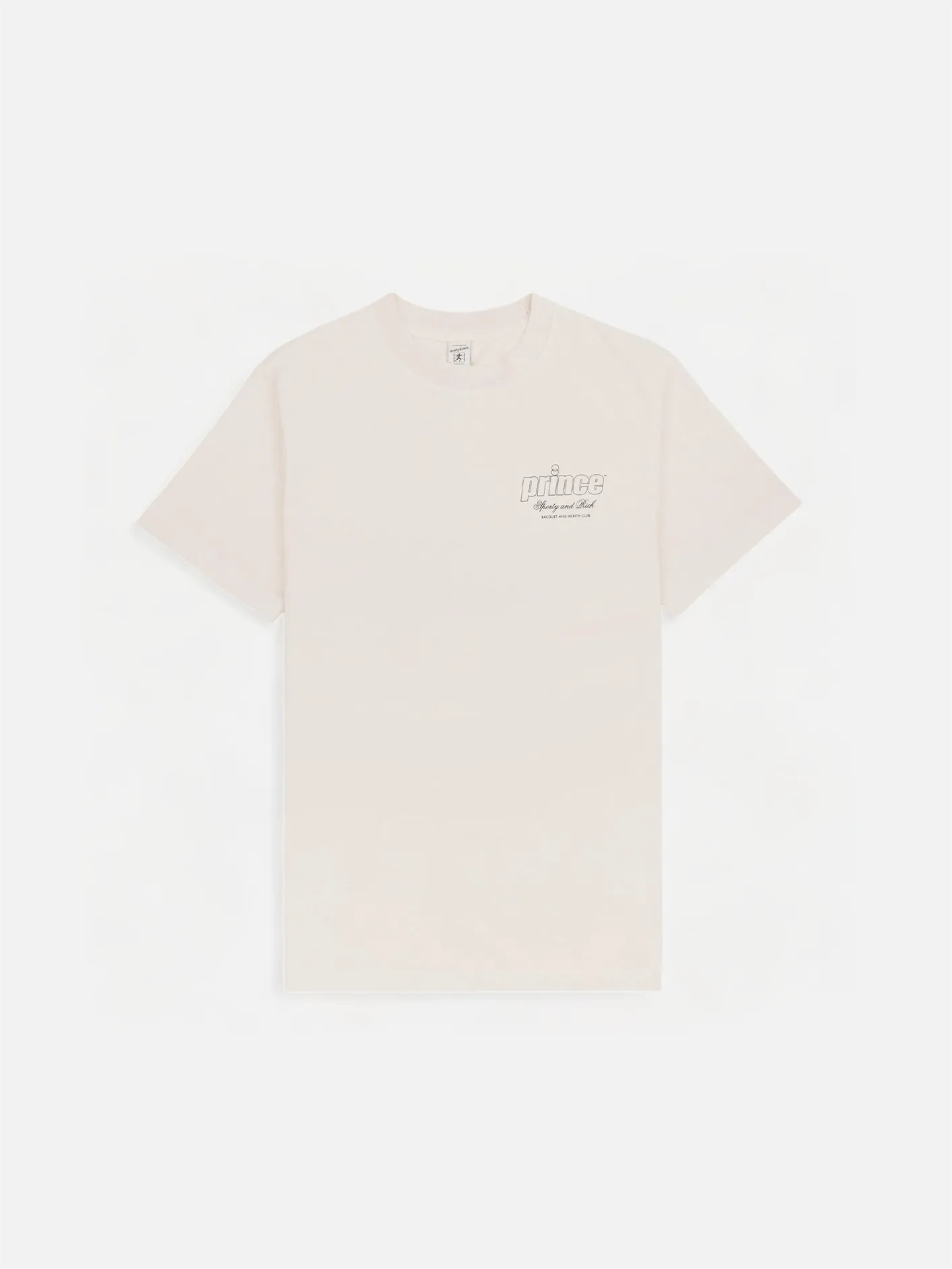 Prince Health T-Shirt - Cream/Navy