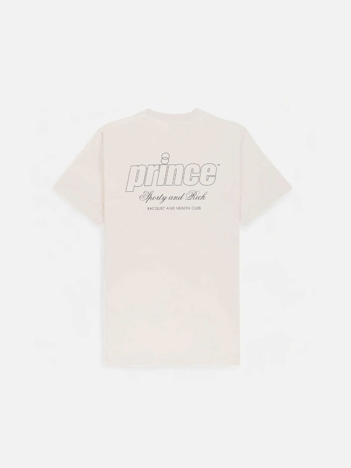 Prince Health T-Shirt - Cream/Navy
