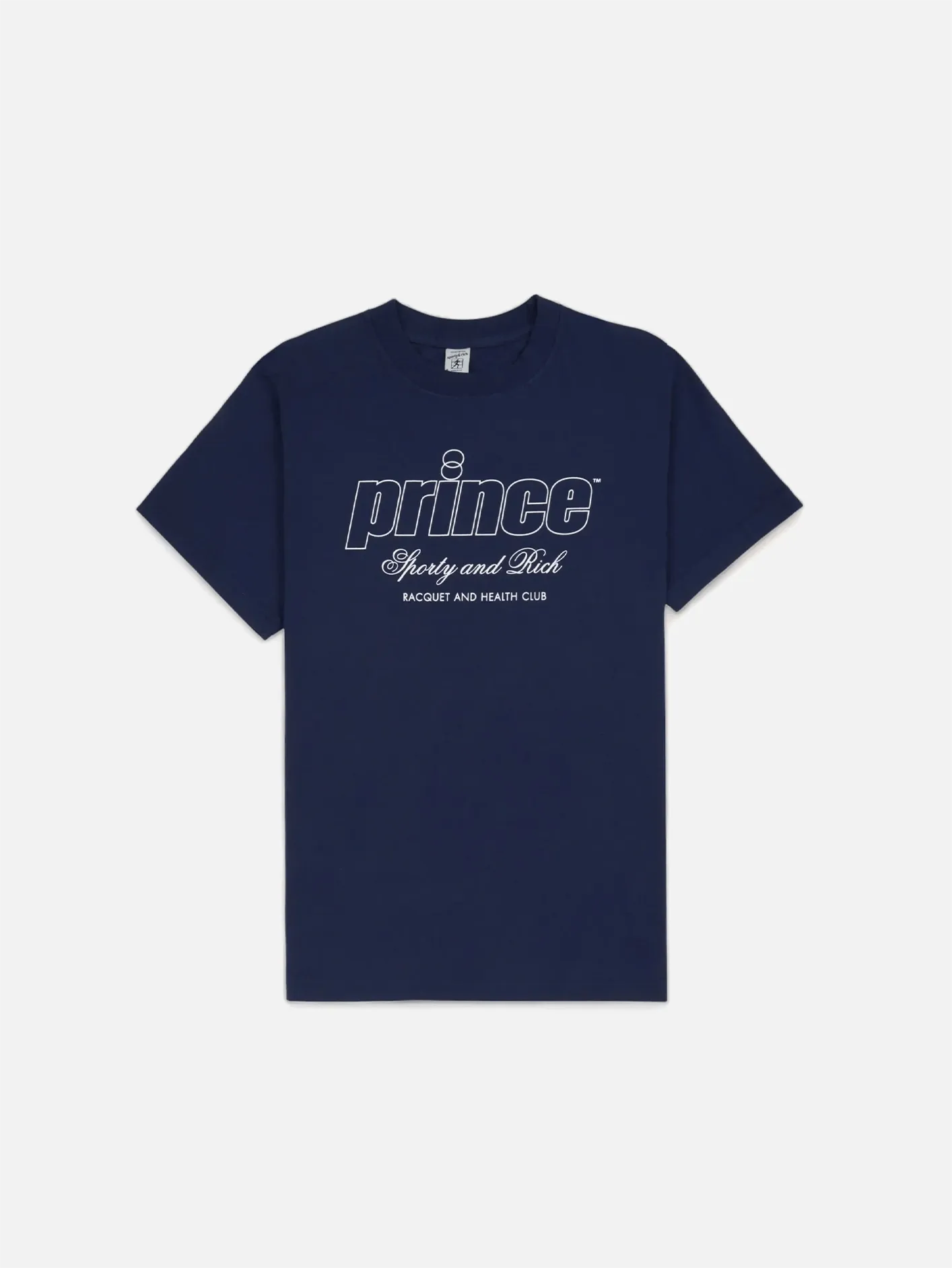Prince Health T-Shirt Navy/White