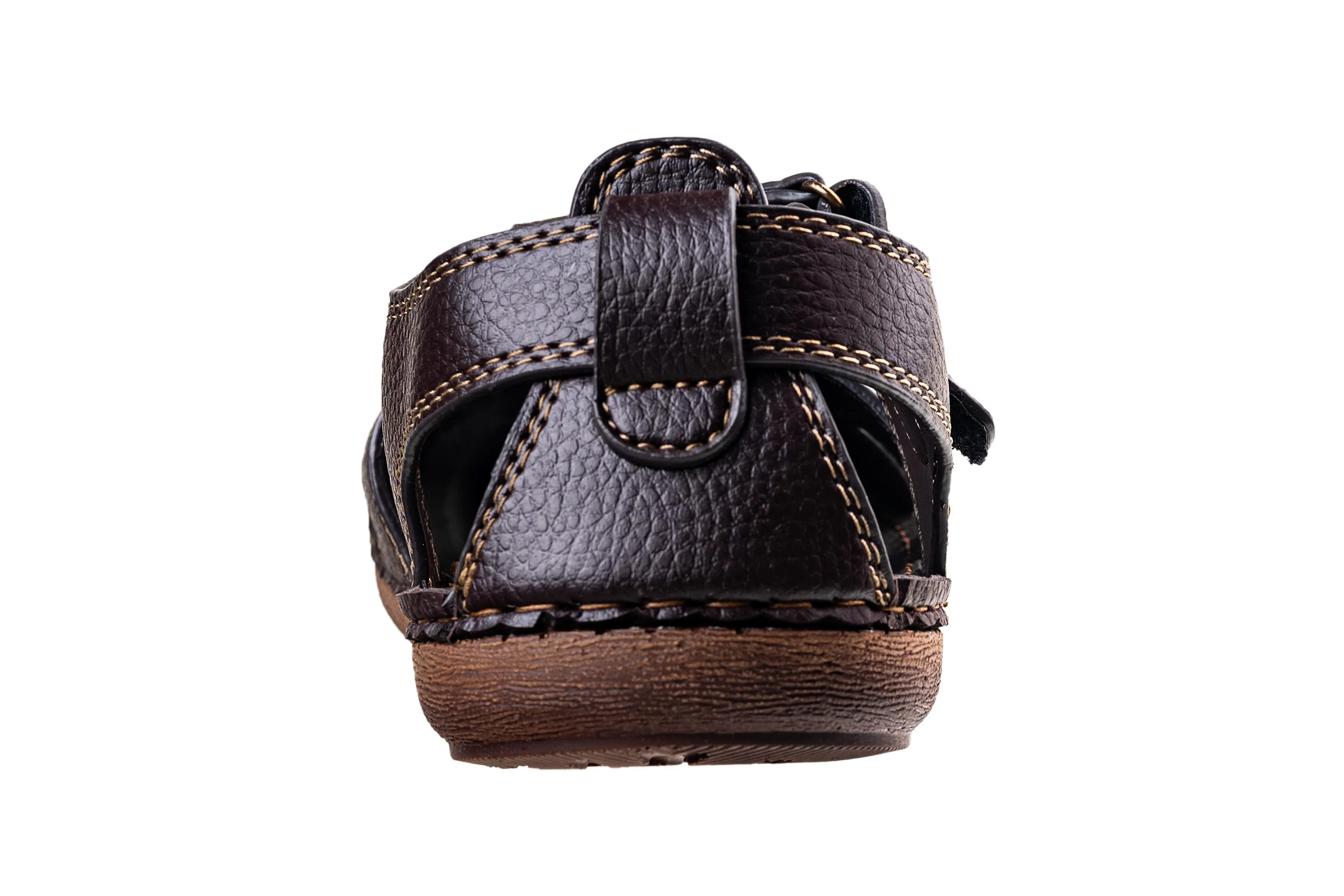 Puntoblu Brown Gents Sandal PU