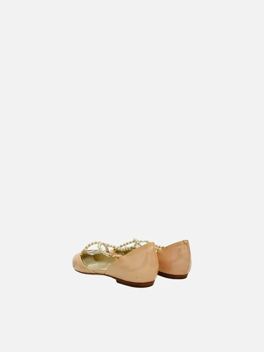 RENE CAOVILLA Pink Flats 36