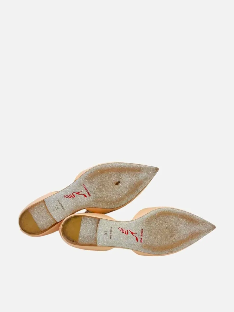 RENE CAOVILLA Pink Flats 36