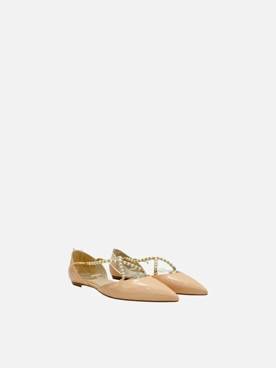 RENE CAOVILLA Pink Flats 36
