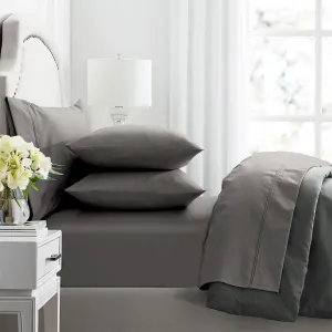 Renee Taylor Premium 1000 Thread count Egyptian Cotton sheet Set - Pewter