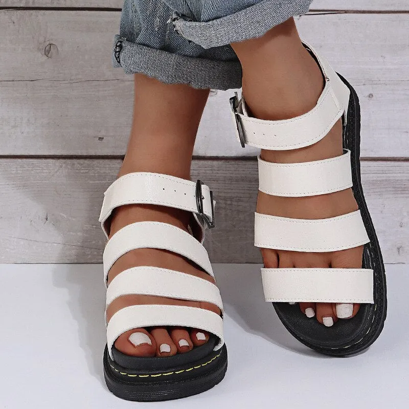 Rocío® | Stylish Leather Sandals