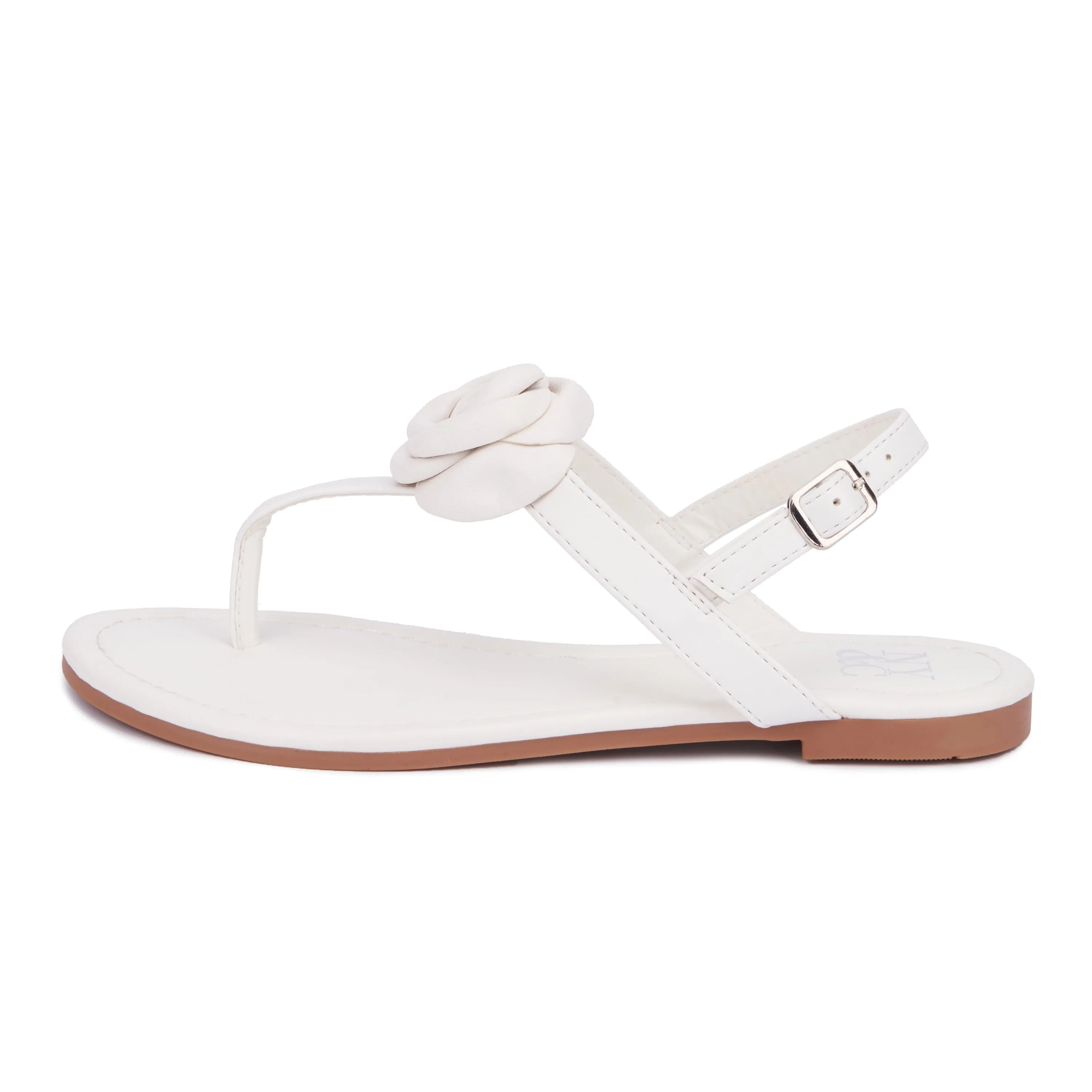Rosette T-Strap Flats