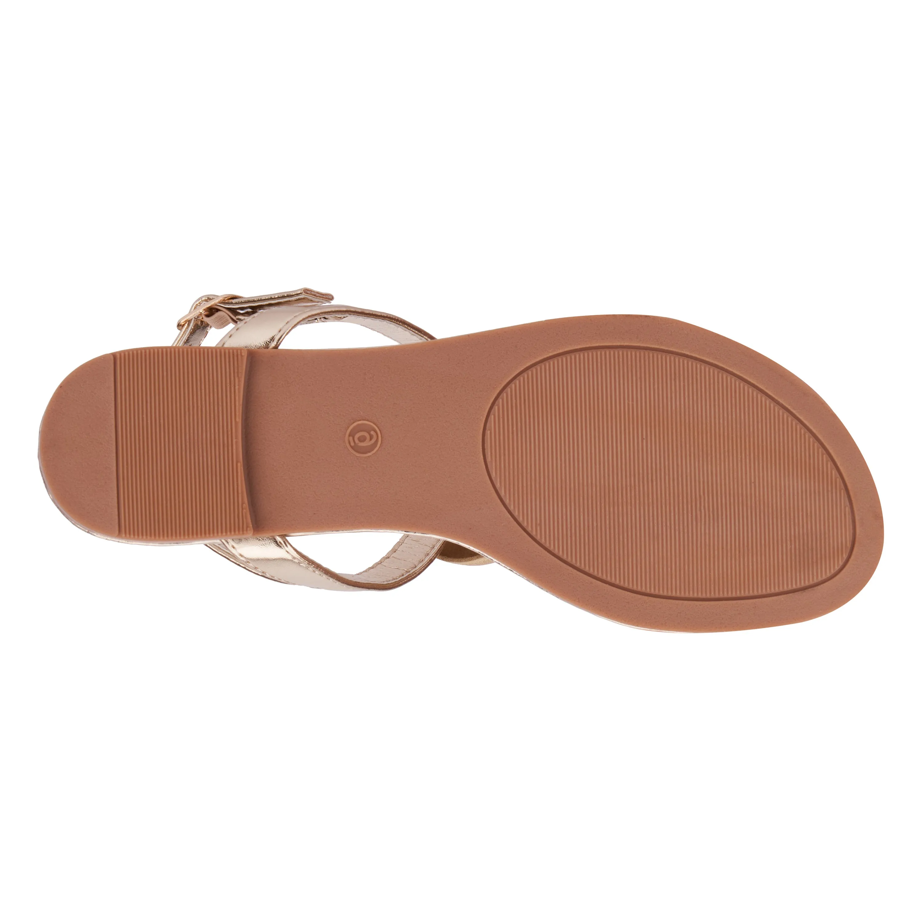 Rosette T-Strap Flats