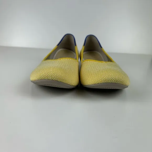 ROTHY SUNSHINE ROUND TOE FLATS SIZE 9