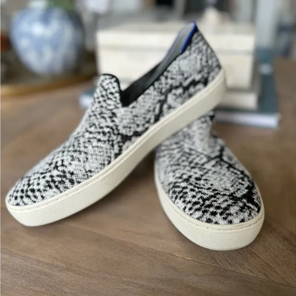 Rothy’s Retired The Original Slip On Sneaker in Python Size 8.5